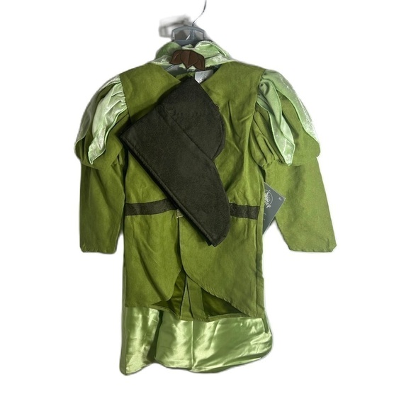 Disney Prince Naveen Costume NEW Sz 3 Princess and the Frog Green Kids Cape - Picture 1 of 9